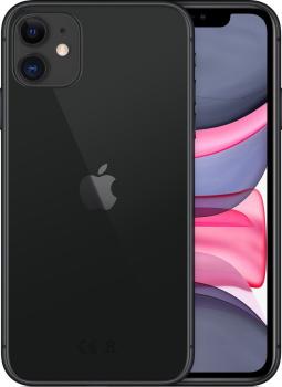 Apple iPhone 11 128GB black - minimale Gebrauchsspuren Display - neuer Akku - #32454