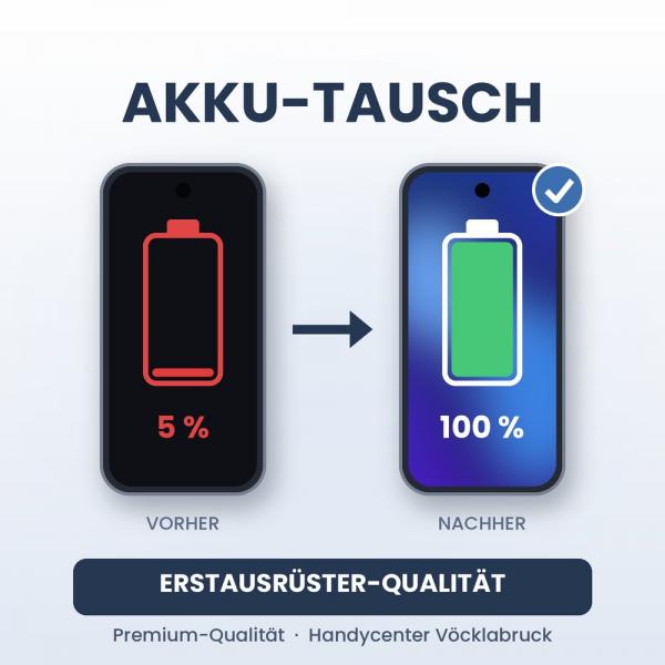 iPhone 11 Akkutausch - mit Akku in Erstausrüster-Qualität