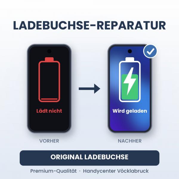 iPhone 15 Pro Max Ladebuchse Reparatur – Original Ladebuchse (pulled)