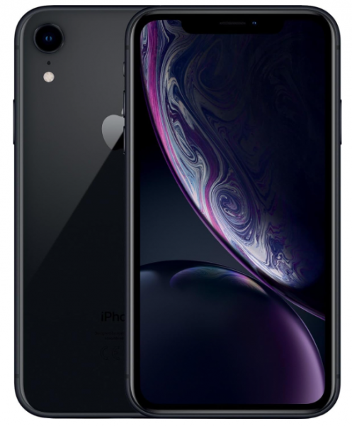 Apple iPhone XR 128GB black - Guter Zustand - neuer Akku - #29636